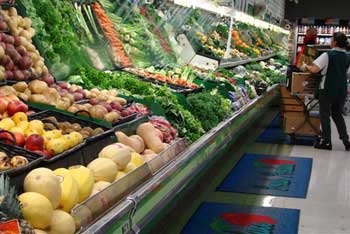 JC Market Thriftway produce department