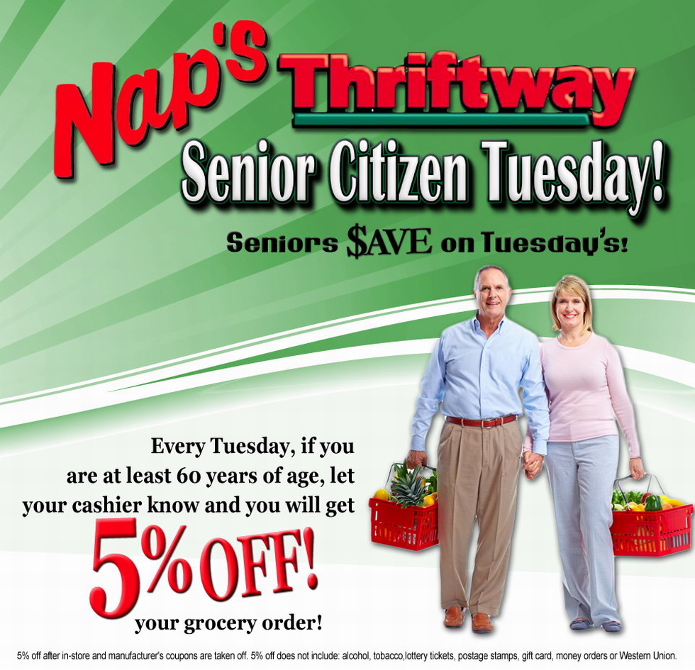 Senior Citizens Tuesday