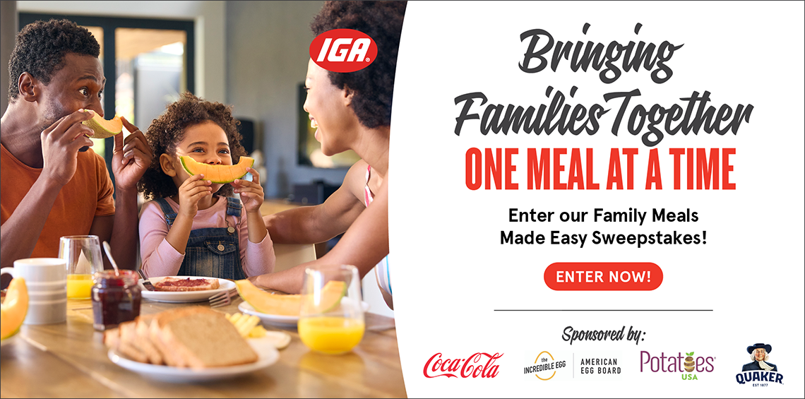 Family Meals Made Easy Sweepstakes