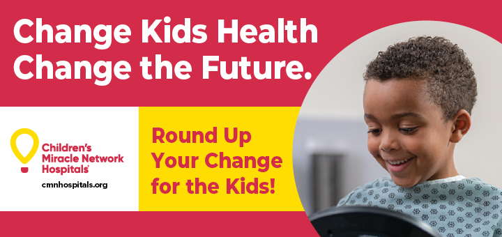 Children's Miracle Network, Round up the change for the kids