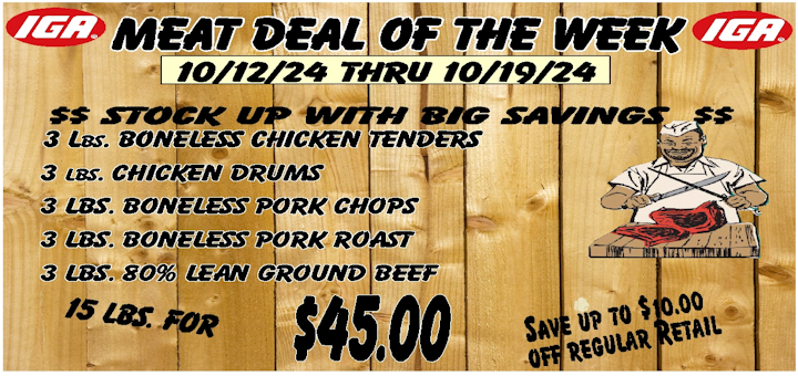 10/13/24 MEAT DEAL