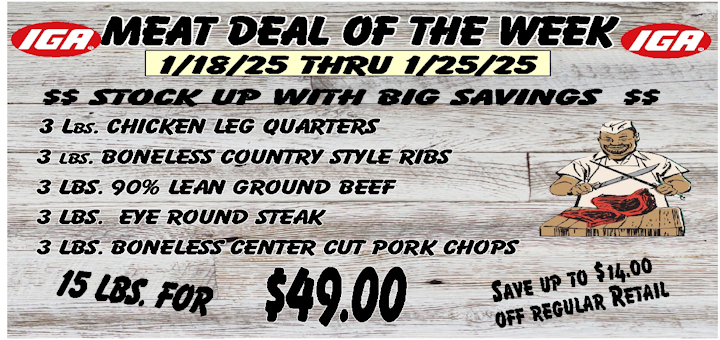 1/18TO 1/25 MEAT DEAL