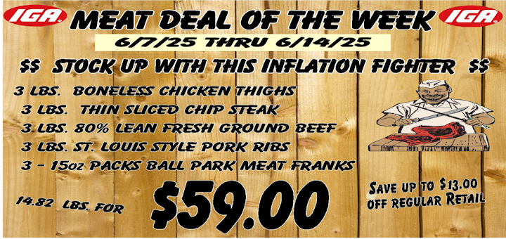 6/7 TO 6/14 MEAT DEAL
