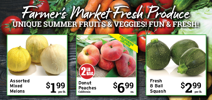 farmer's market fun and fresh