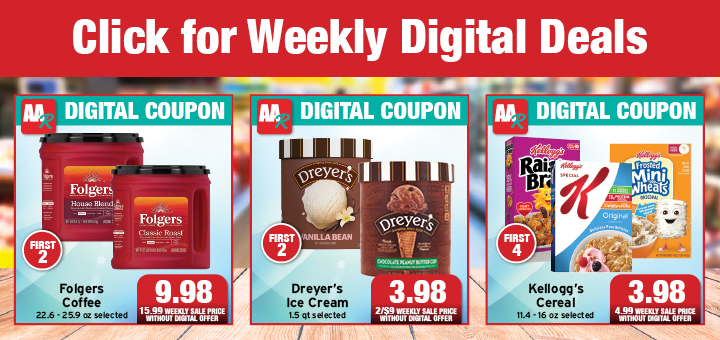 Click for weekly digital deals