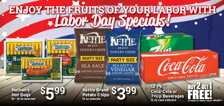 Enjoy the fruits of your labor with these great deals!