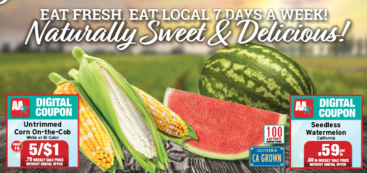 Save on Fresh produce daily!