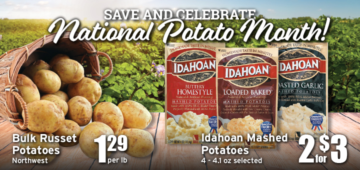 Save and Celebrate National Potato month!