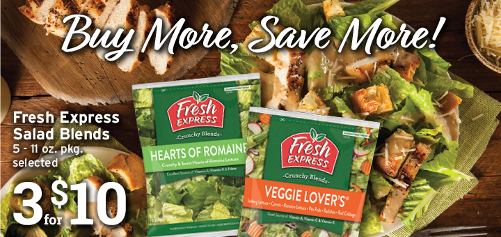 Fresh Express Salad blends