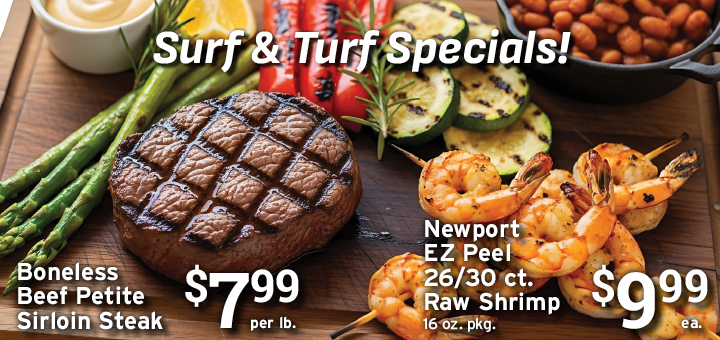 Surf and Turf Specials!