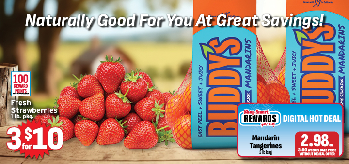 NATURALLY GOOD FOR YOU AT GREAT SAVINGS!