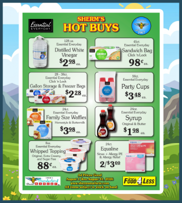 Sherm's Hot Buys