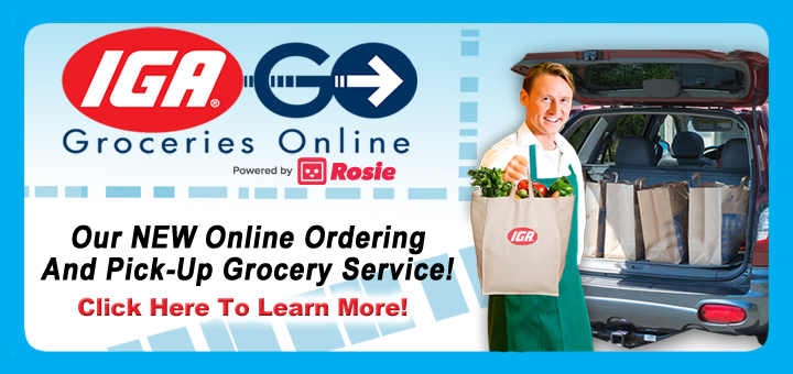 Shop for groceries online
