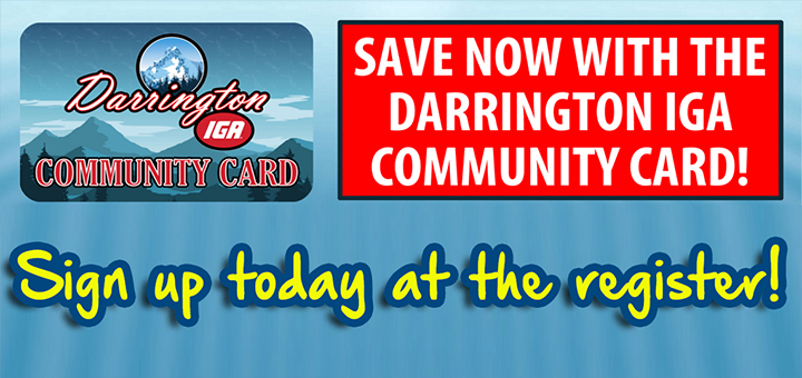 Darrington Community Card