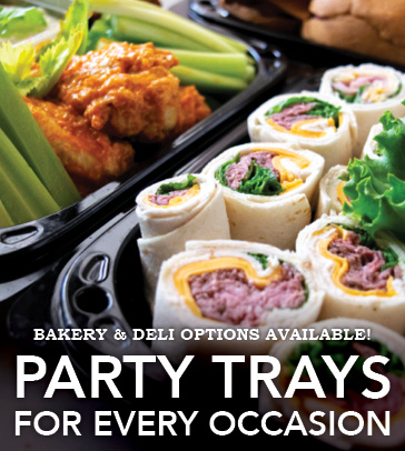 Party Trays for all occasions!