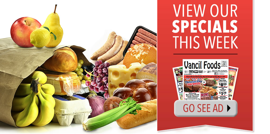 Vancil Foods Weekly Ad