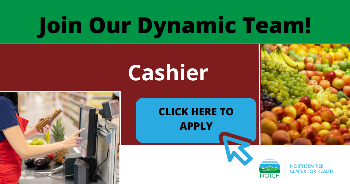 Apply Today - Cashier