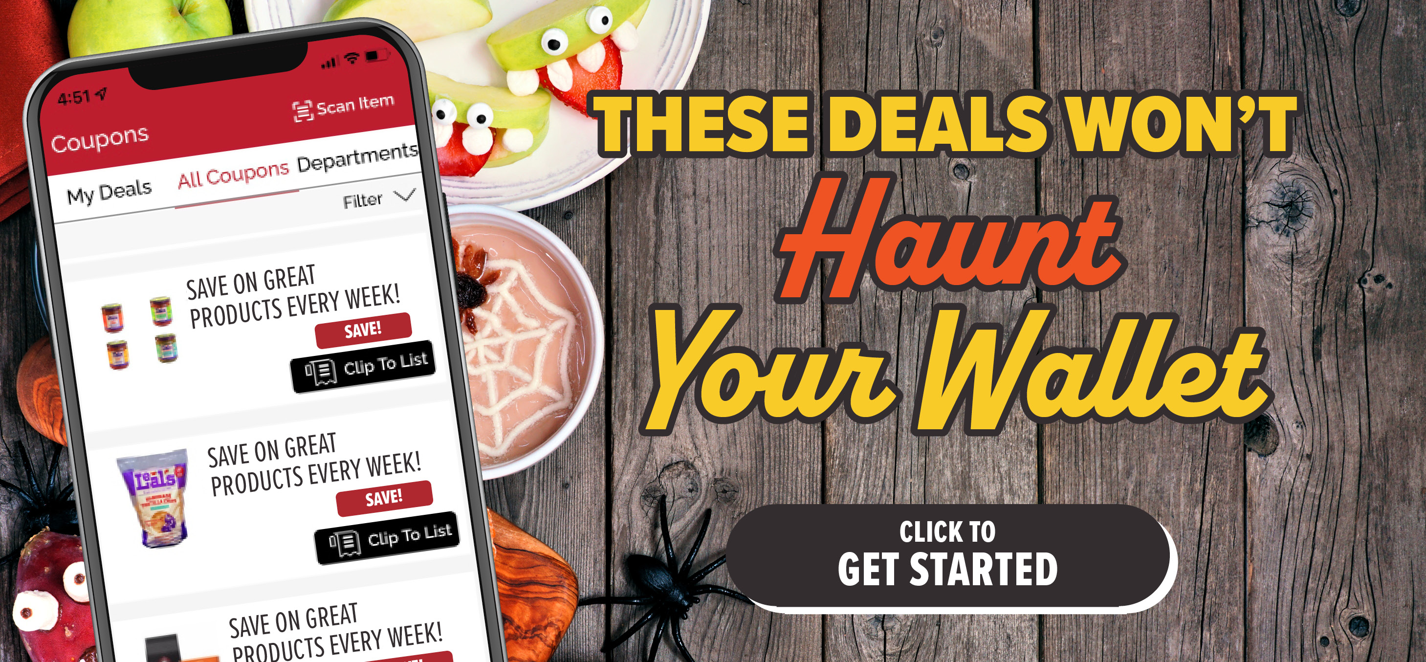 Download our Digital Coupons App