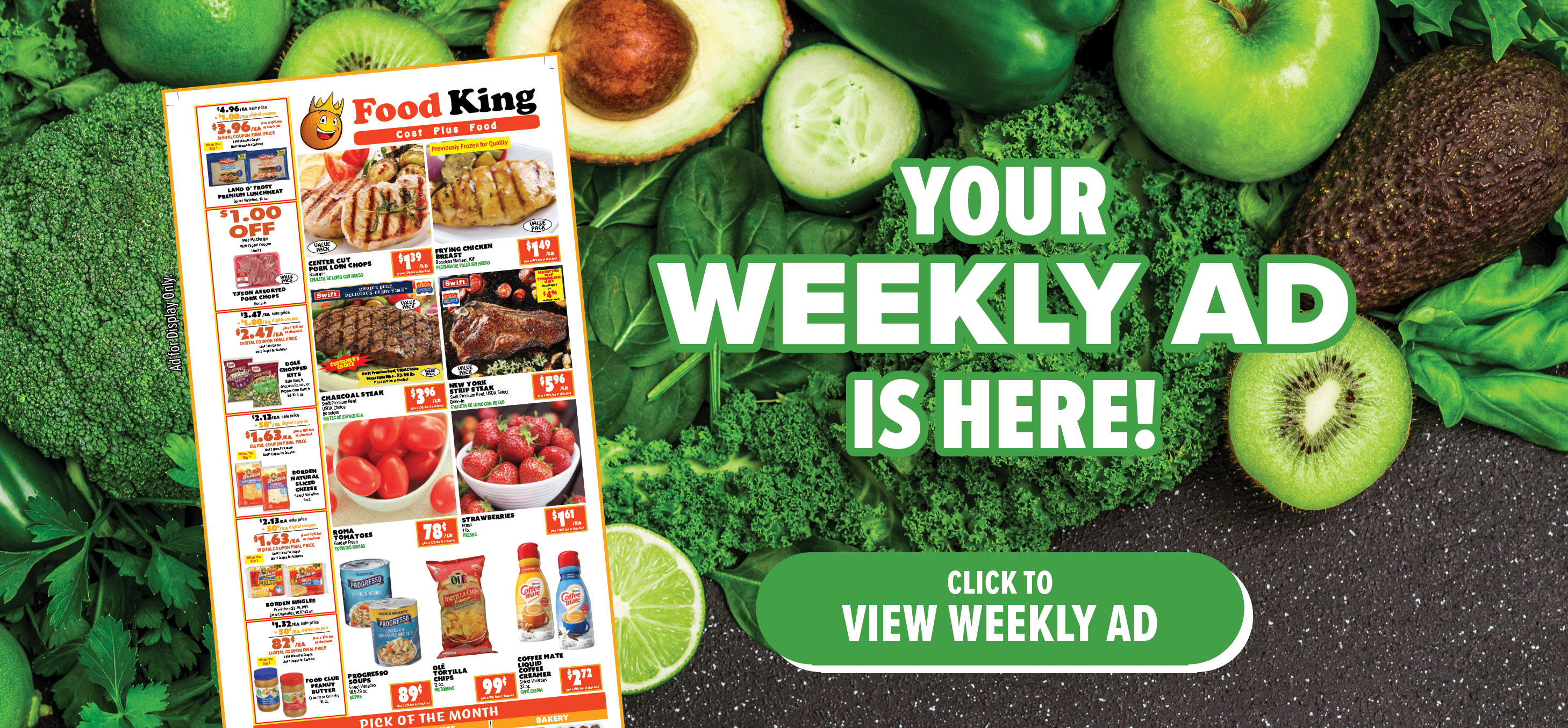 view weekly savings