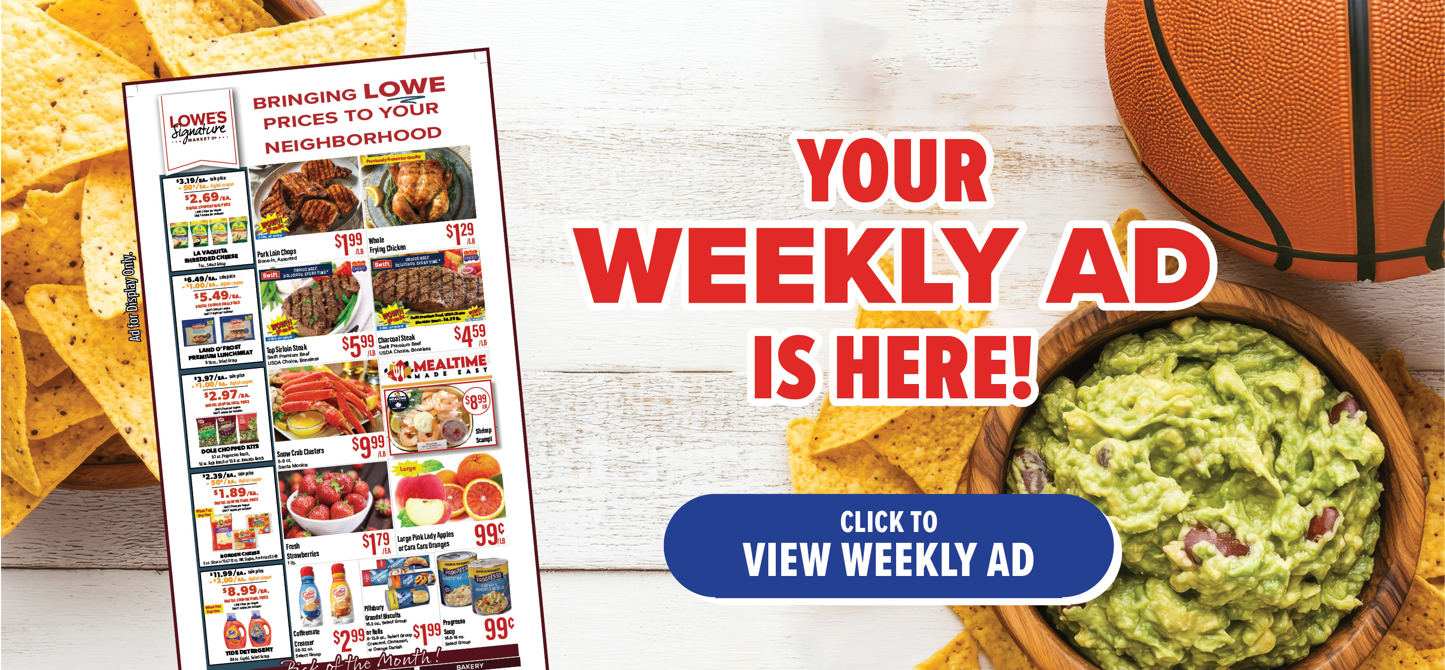view weekly savings
