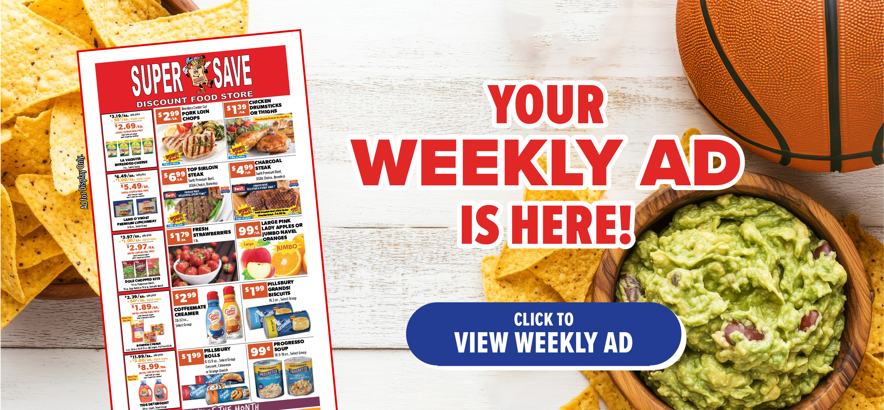 view weekly savings