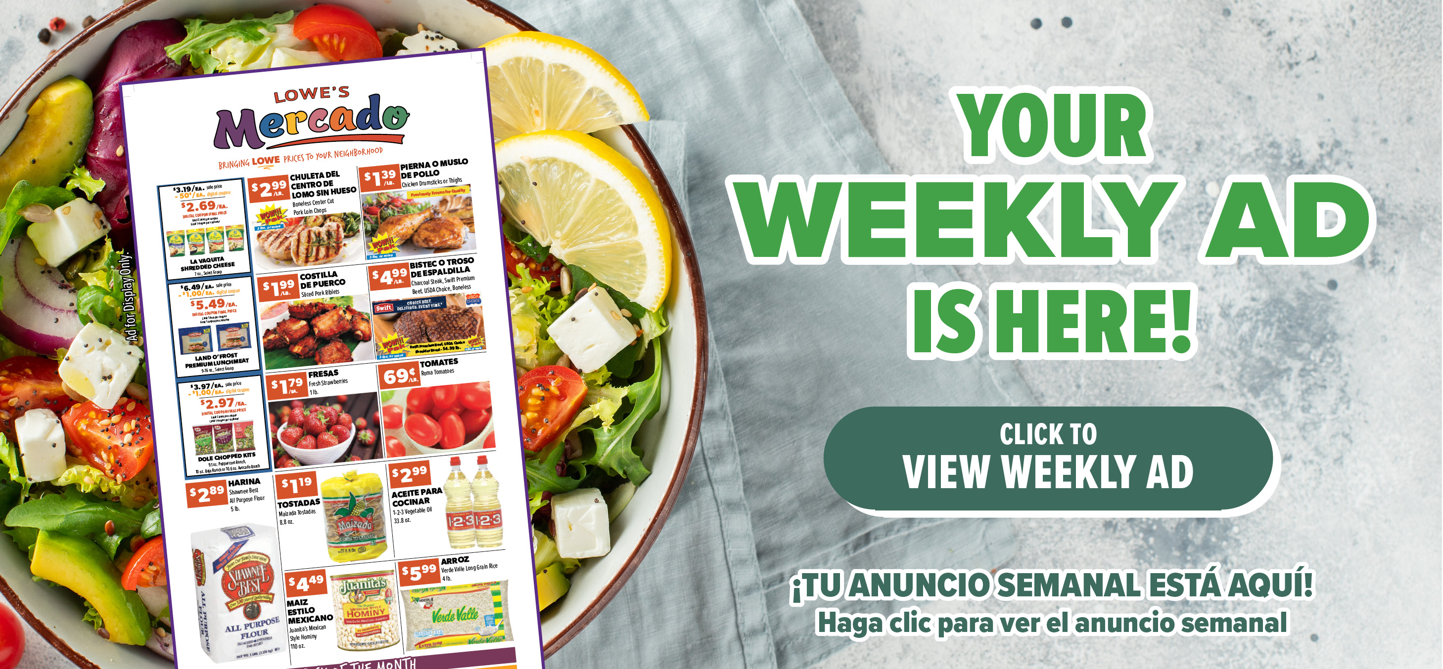 view weekly savings