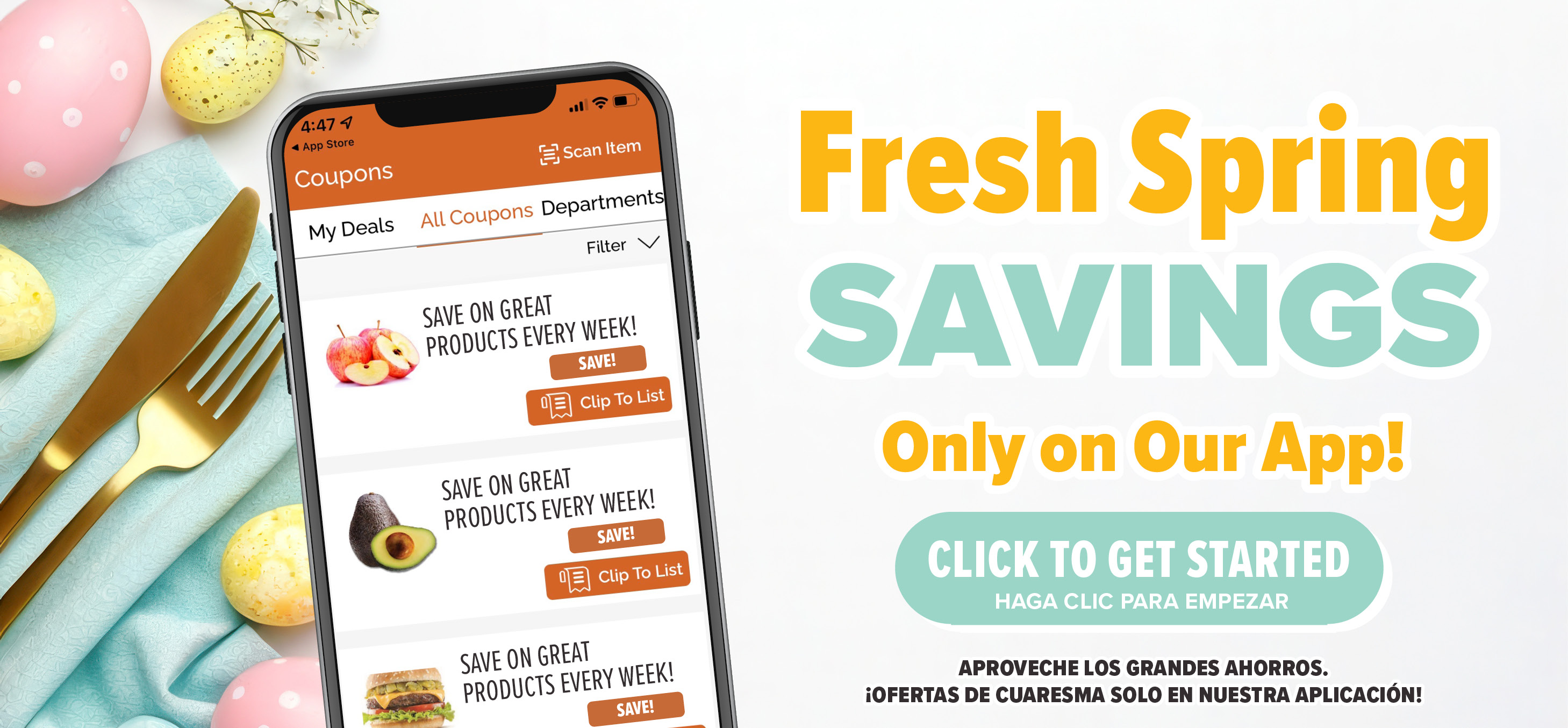 view weekly savings