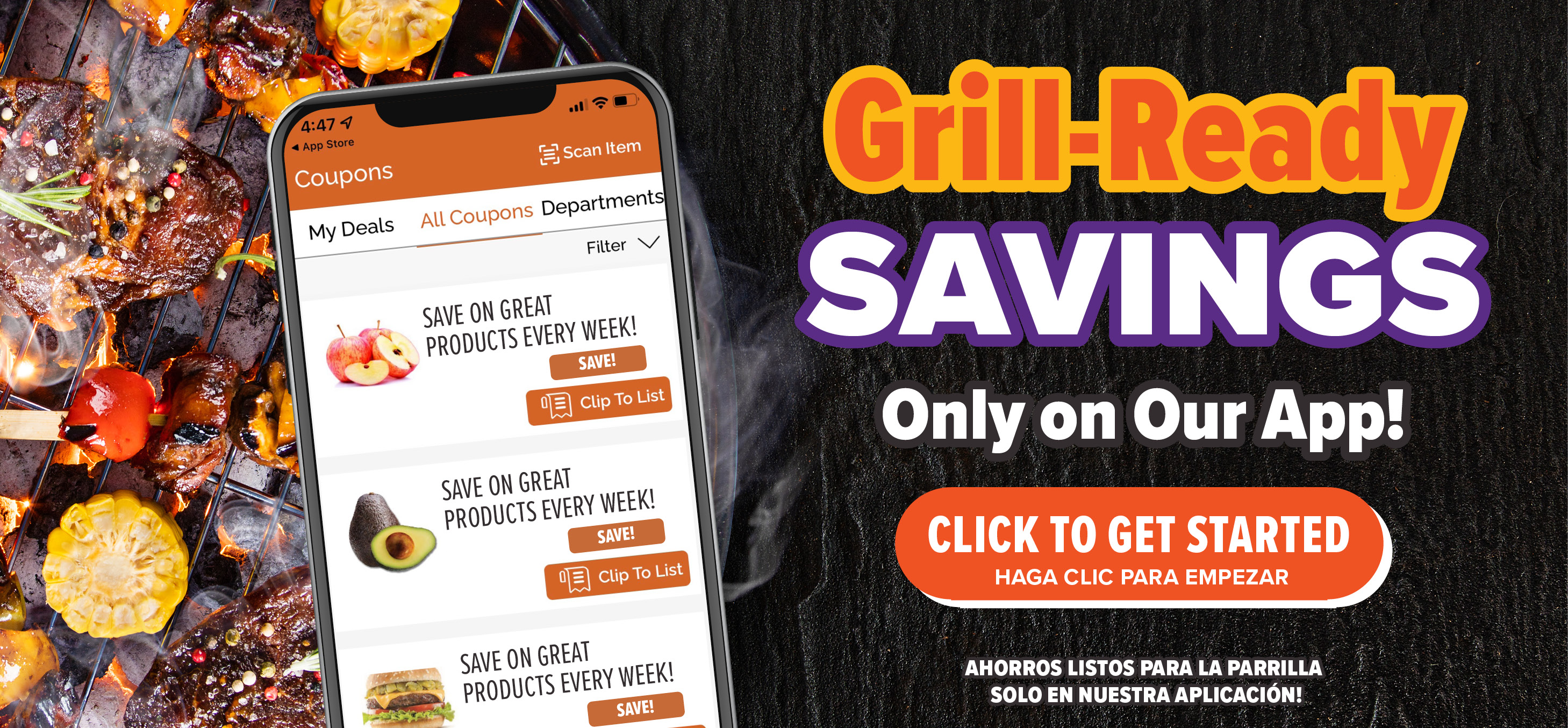 view weekly savings