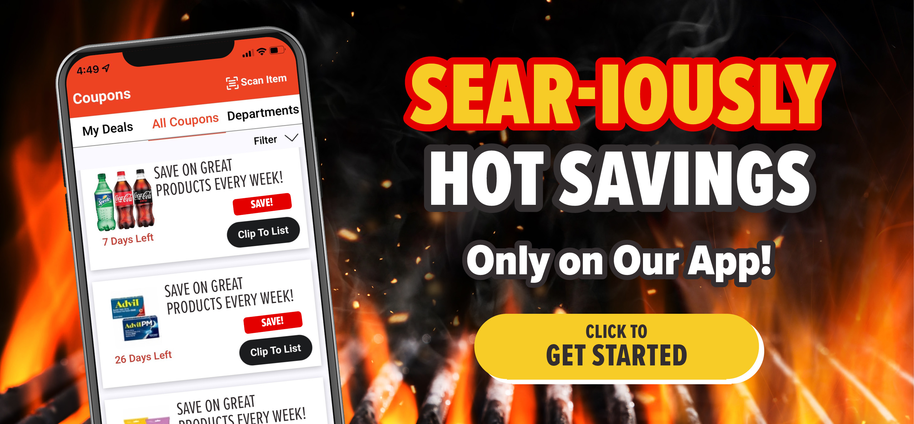 view weekly savings