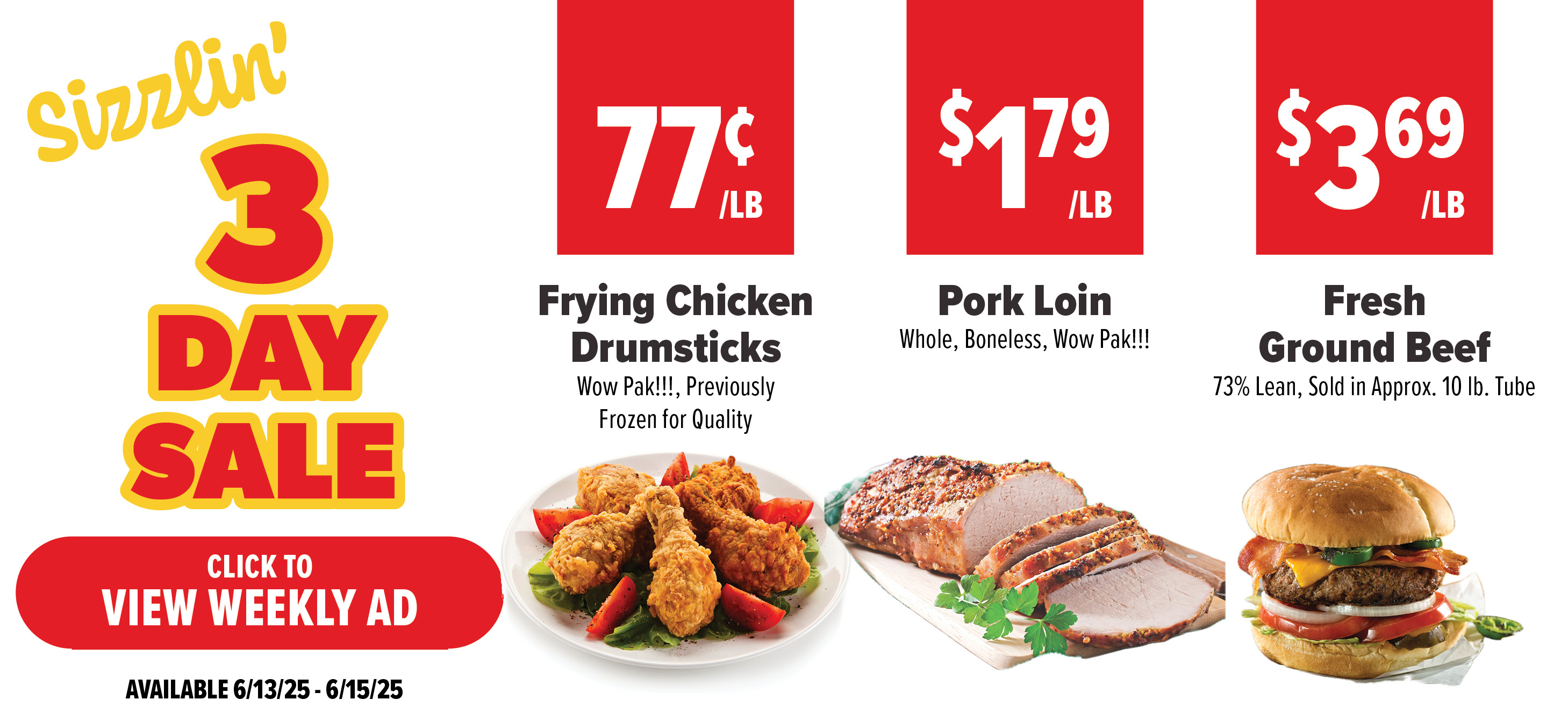 three day sale
