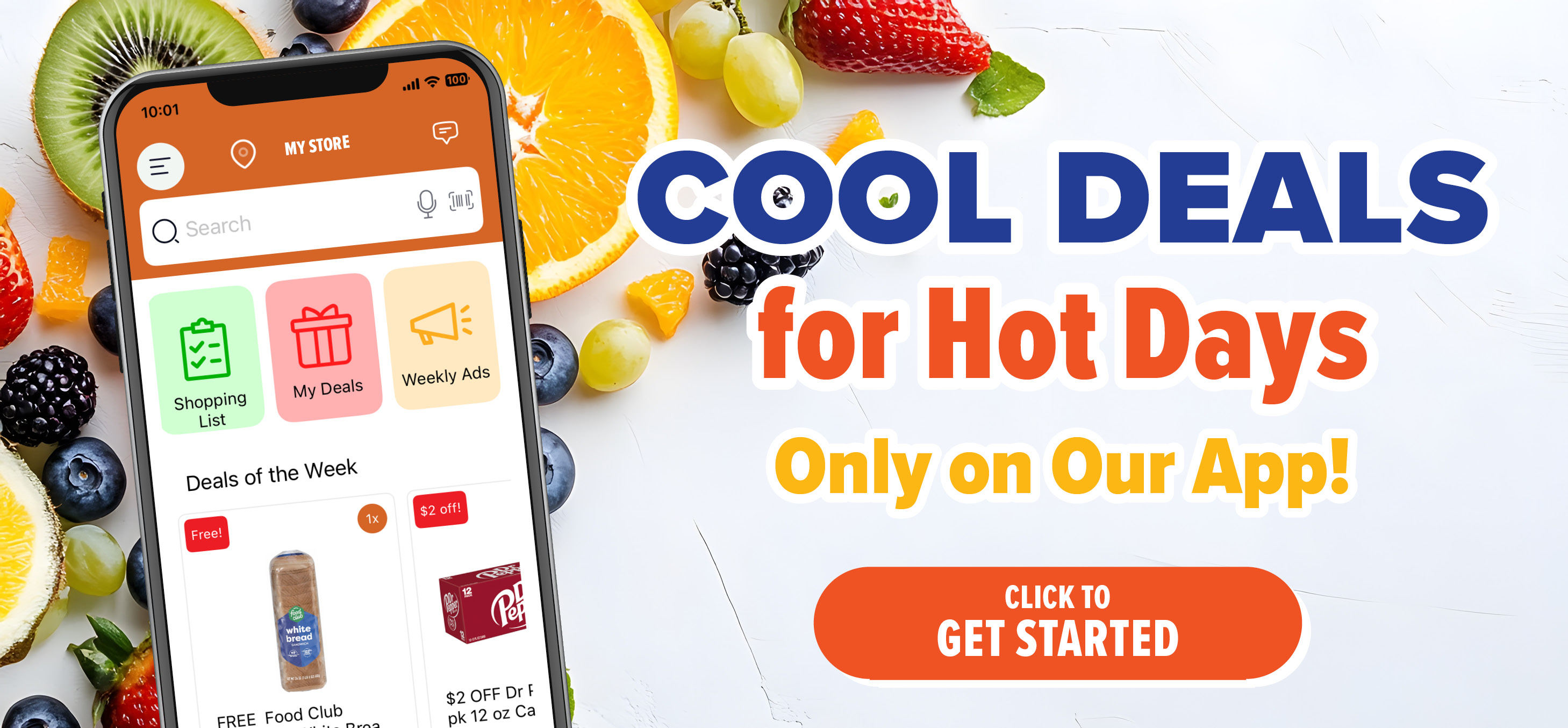 view digital coupons in our app