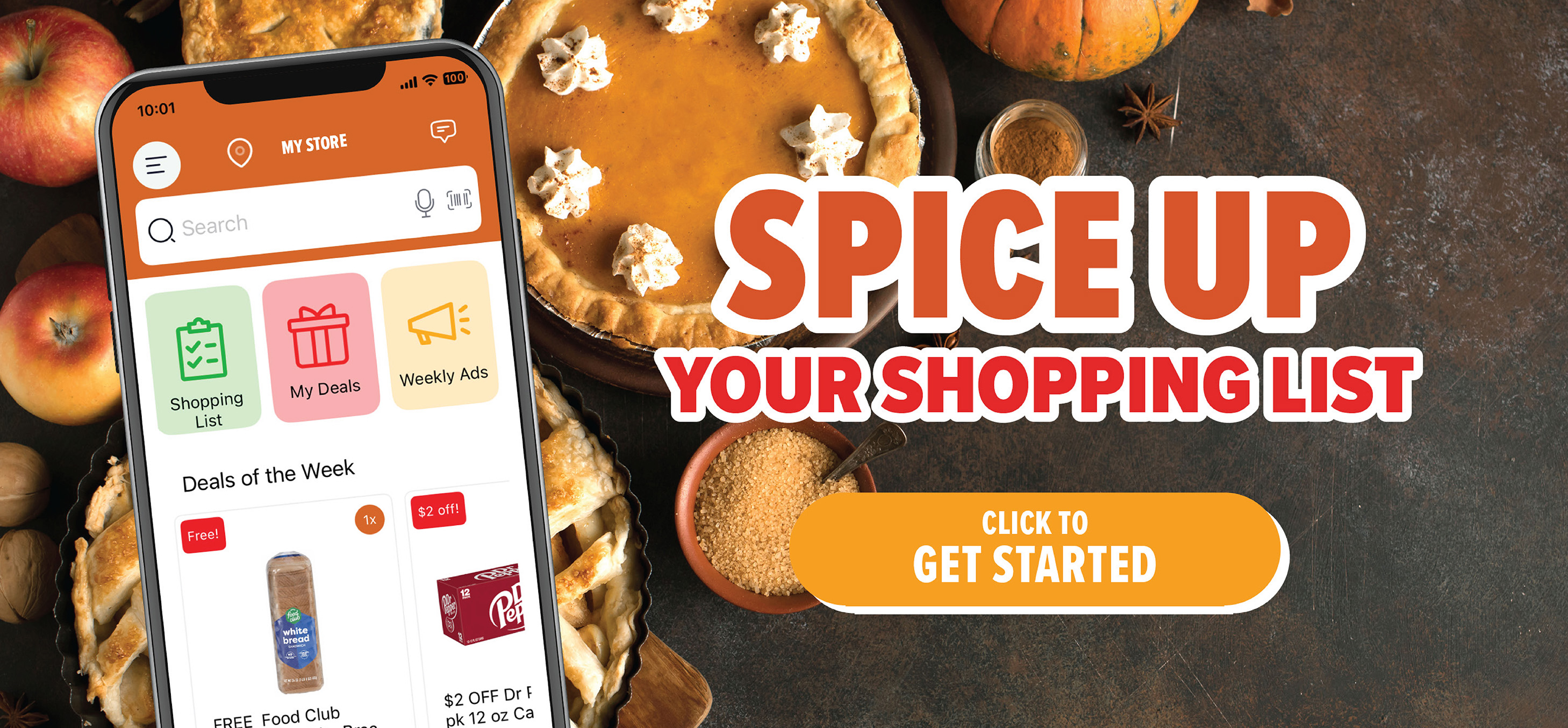 view digital coupons in our app