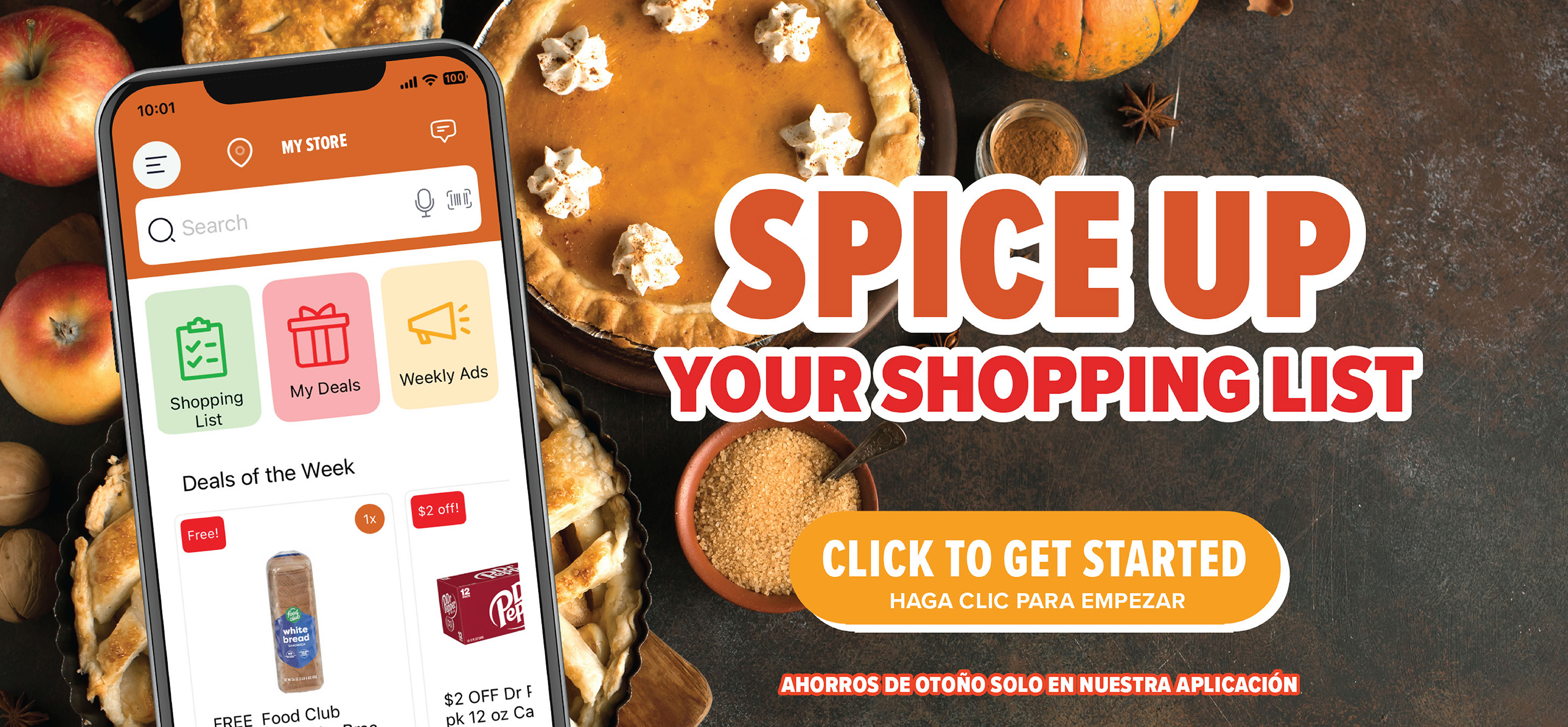 view digital coupons in our app