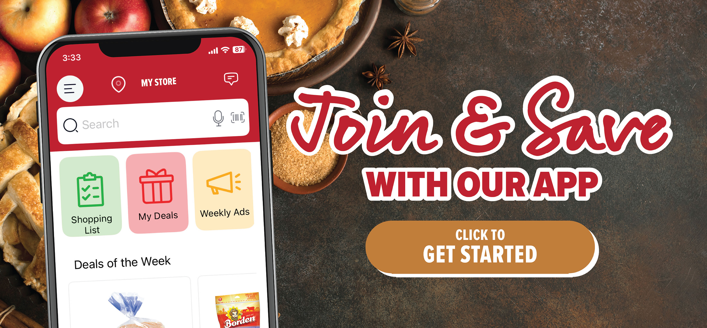 view digital coupons in our app