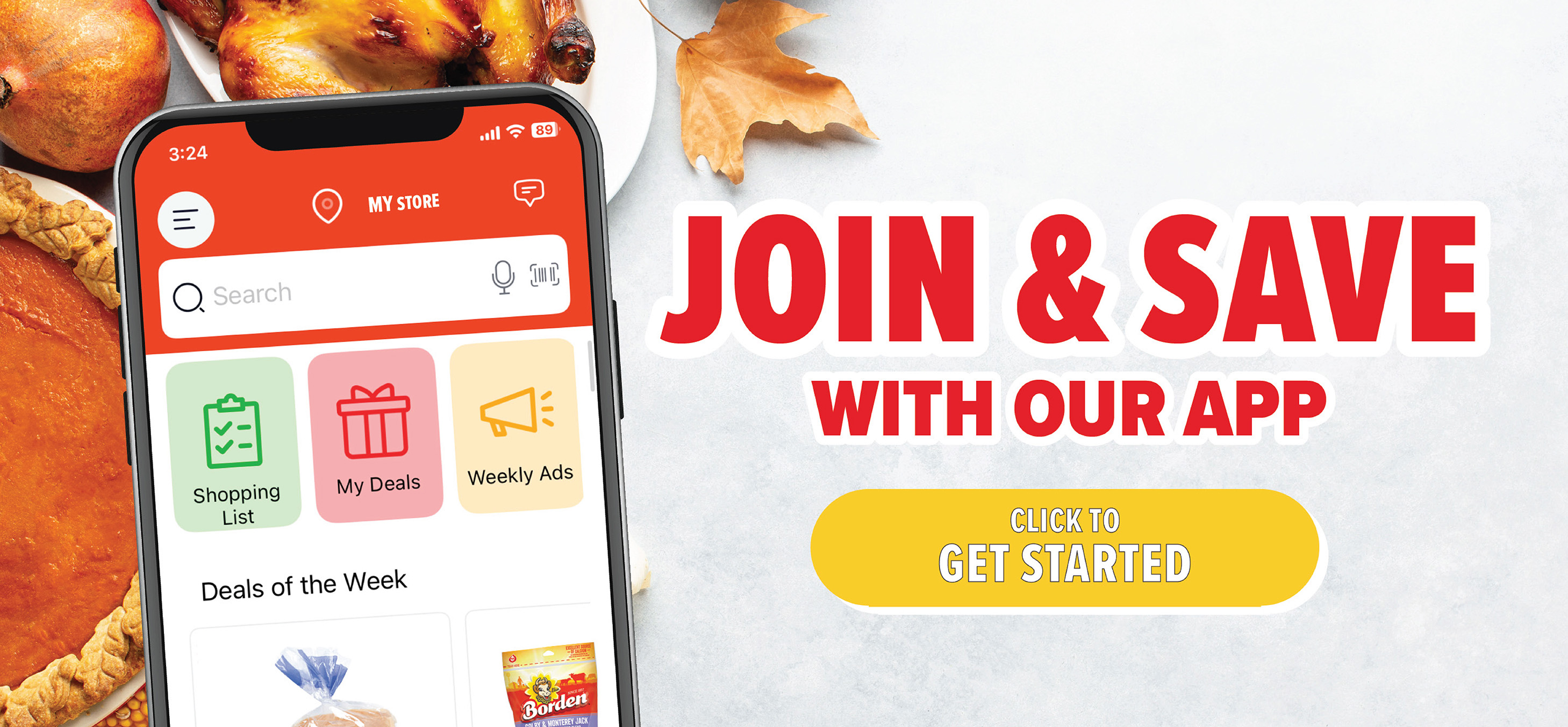 view digital coupons in our app