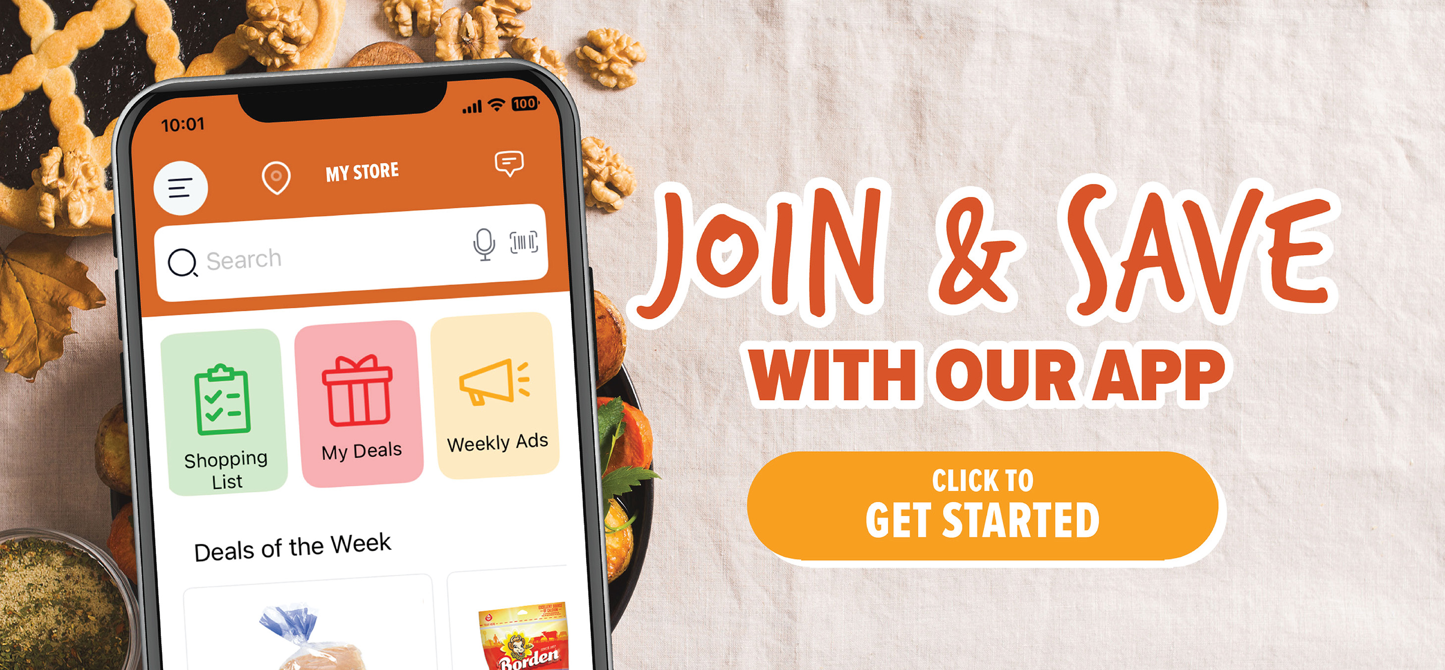 view digital coupons in our app