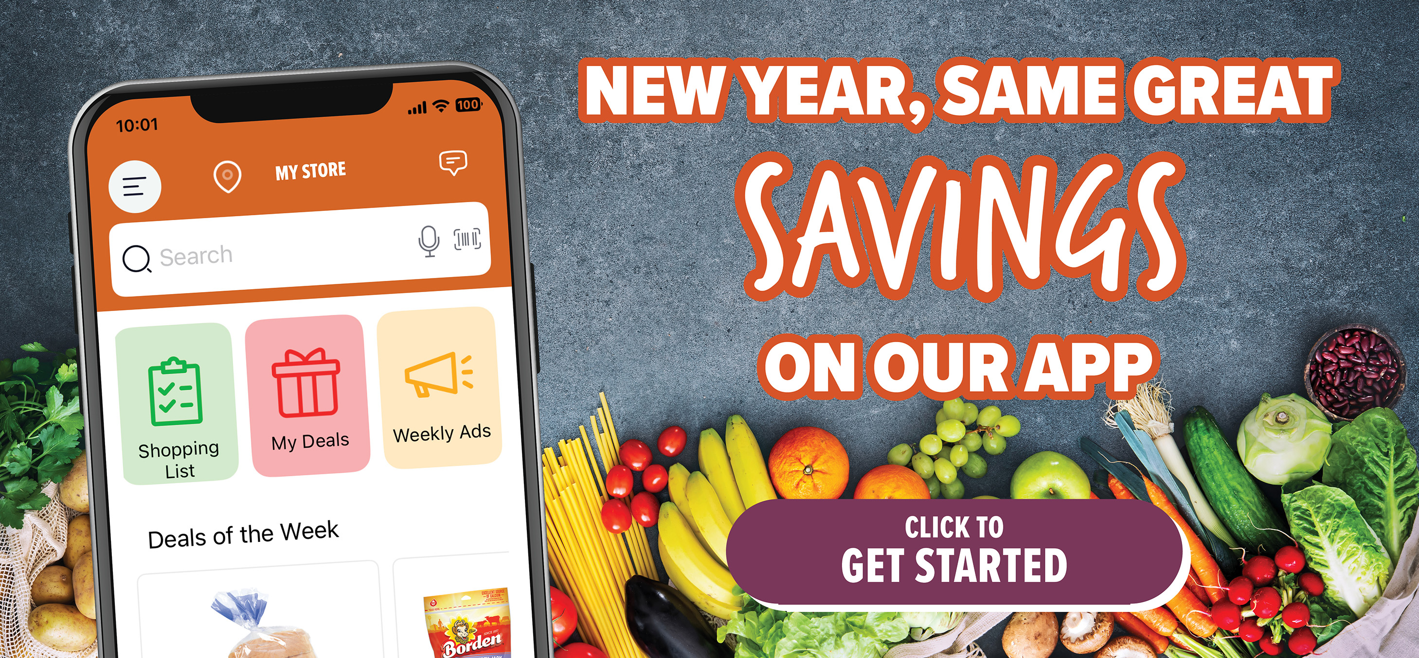 view digital coupons in our app