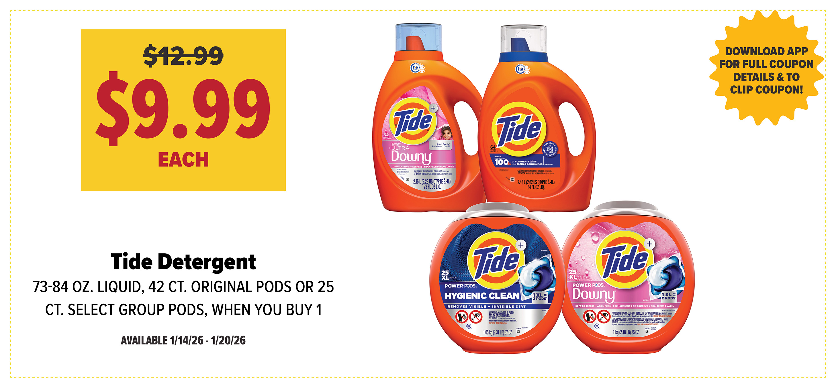 View our Deal of the Week