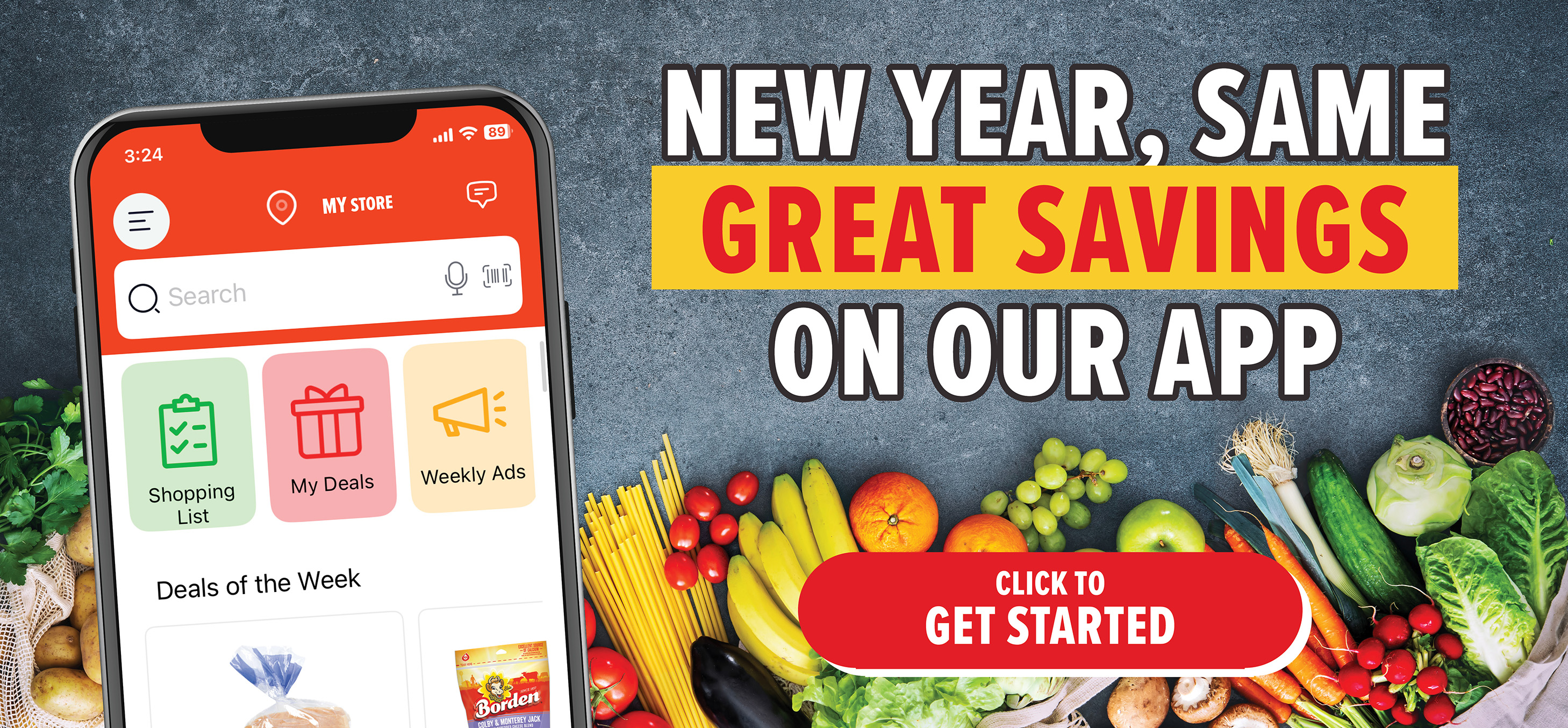 view digital coupons in our app