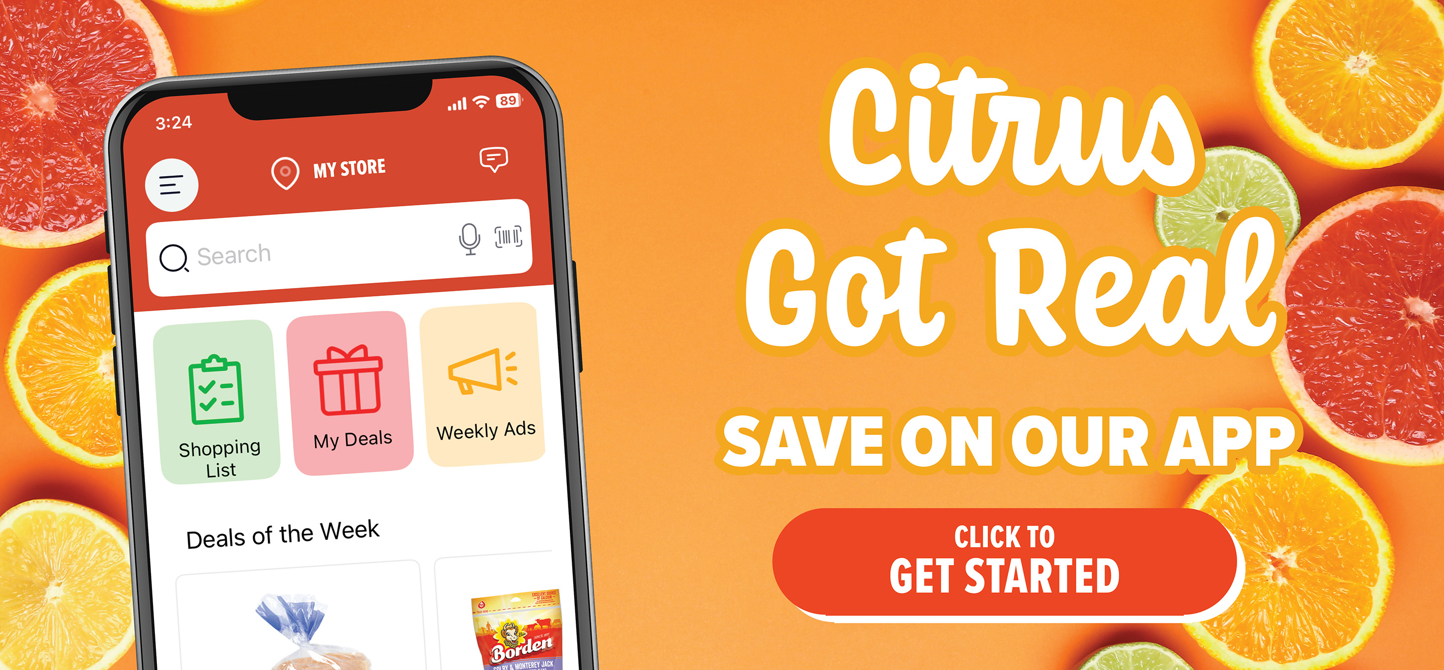 view digital coupons in our app