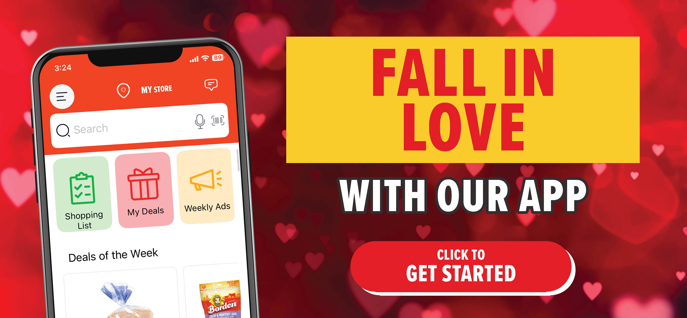 view digital coupons in our app