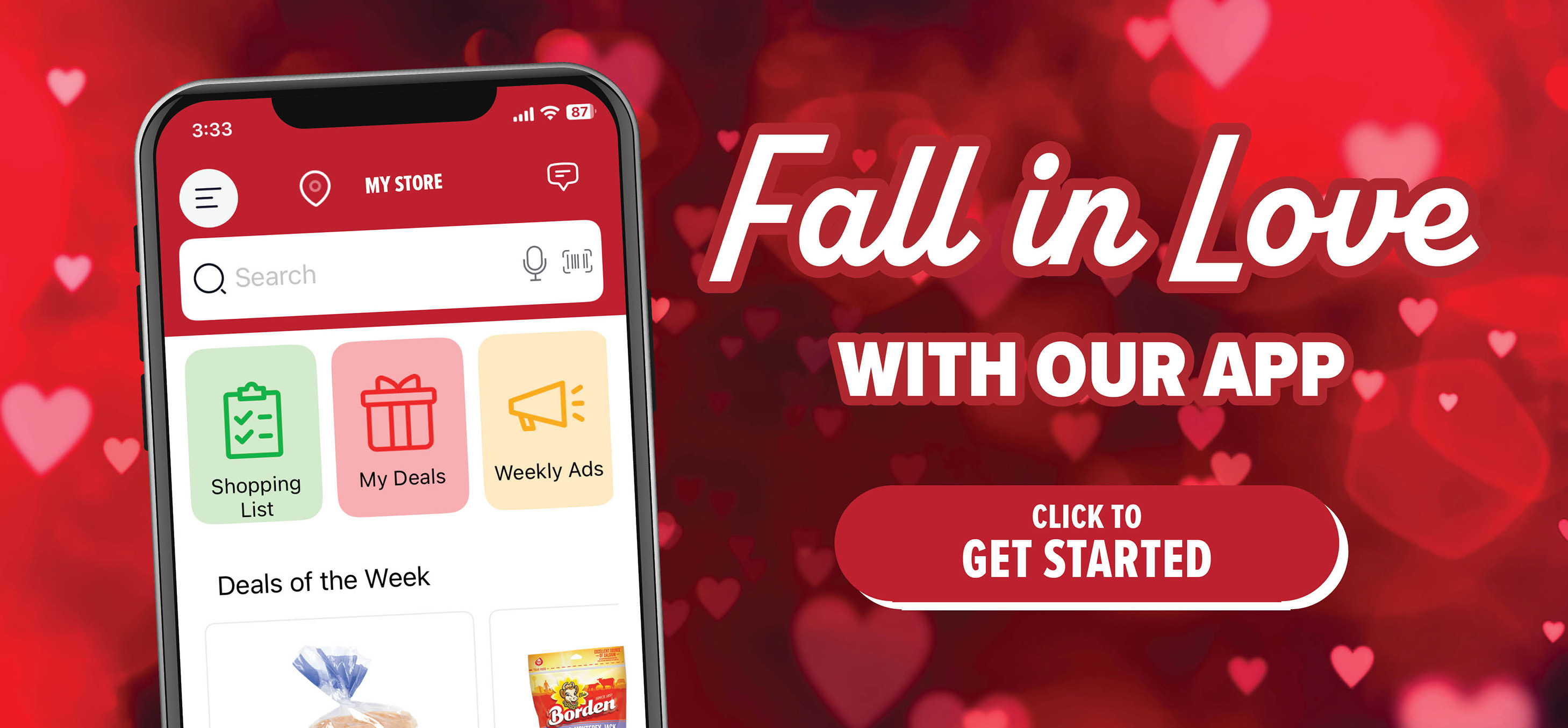 view digital coupons in our app