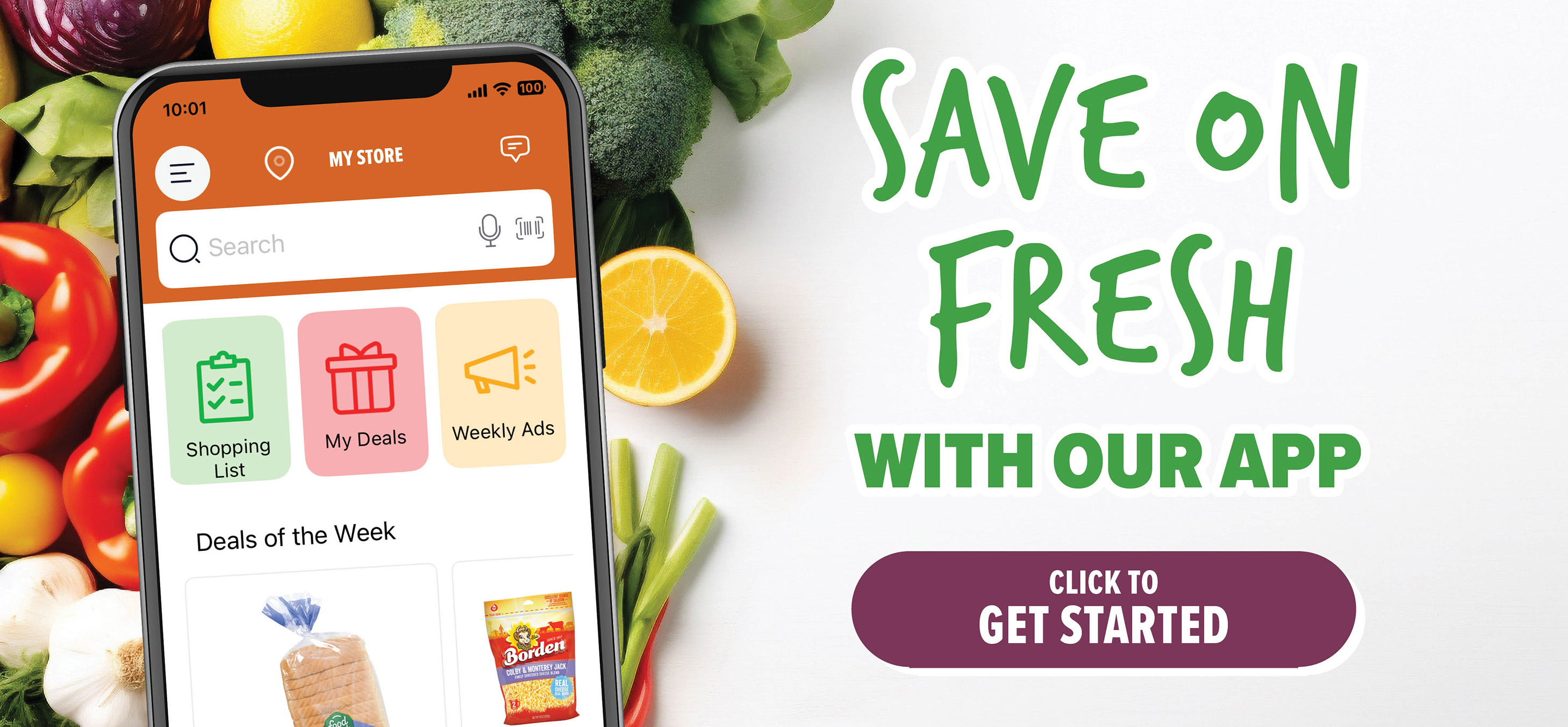 view digital coupons in our app