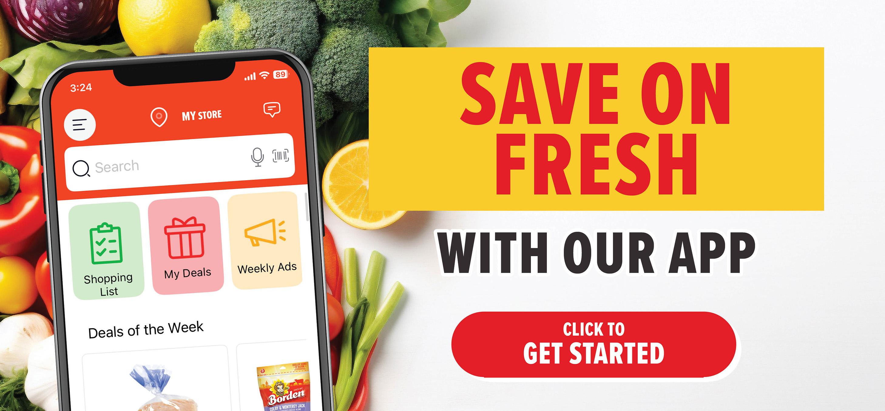 view digital coupons in our app