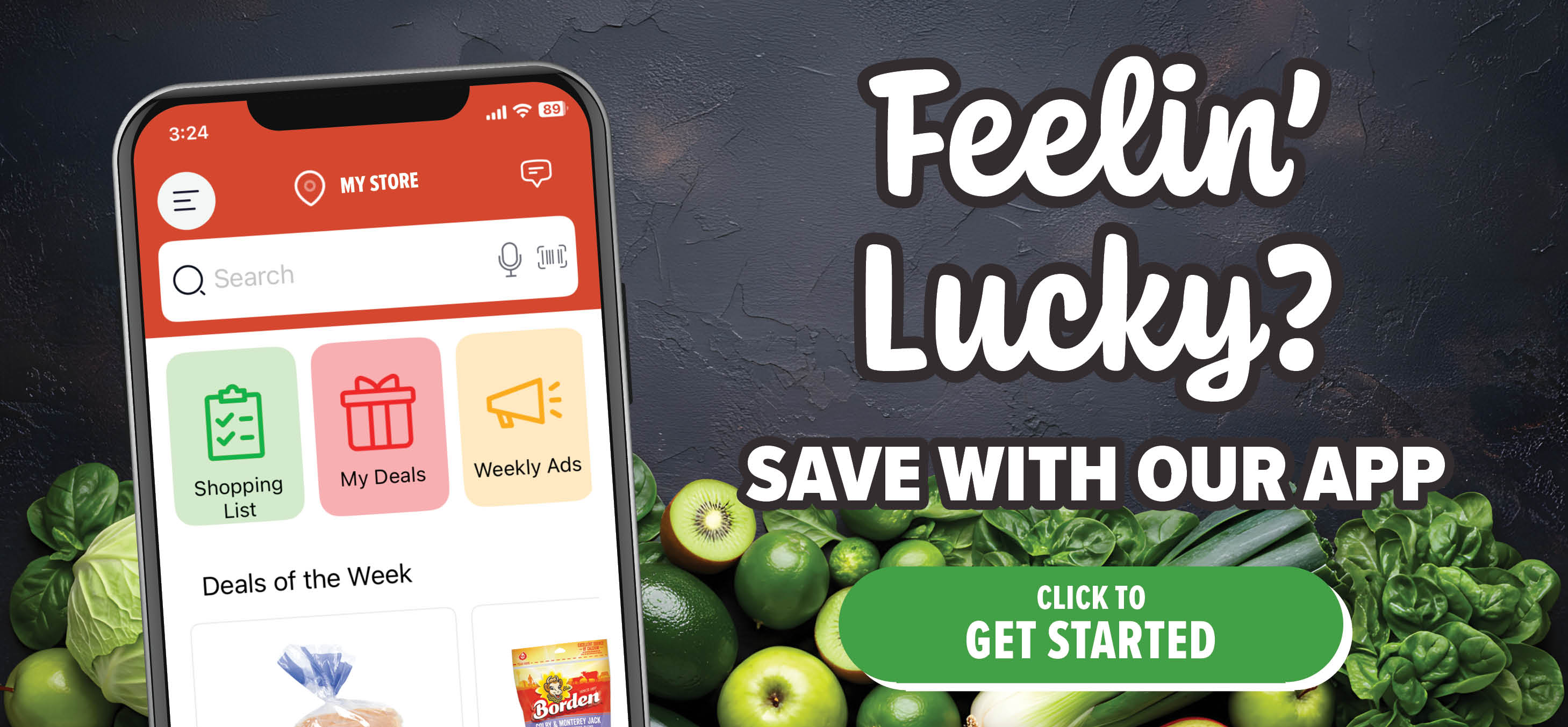 view digital coupons in our app