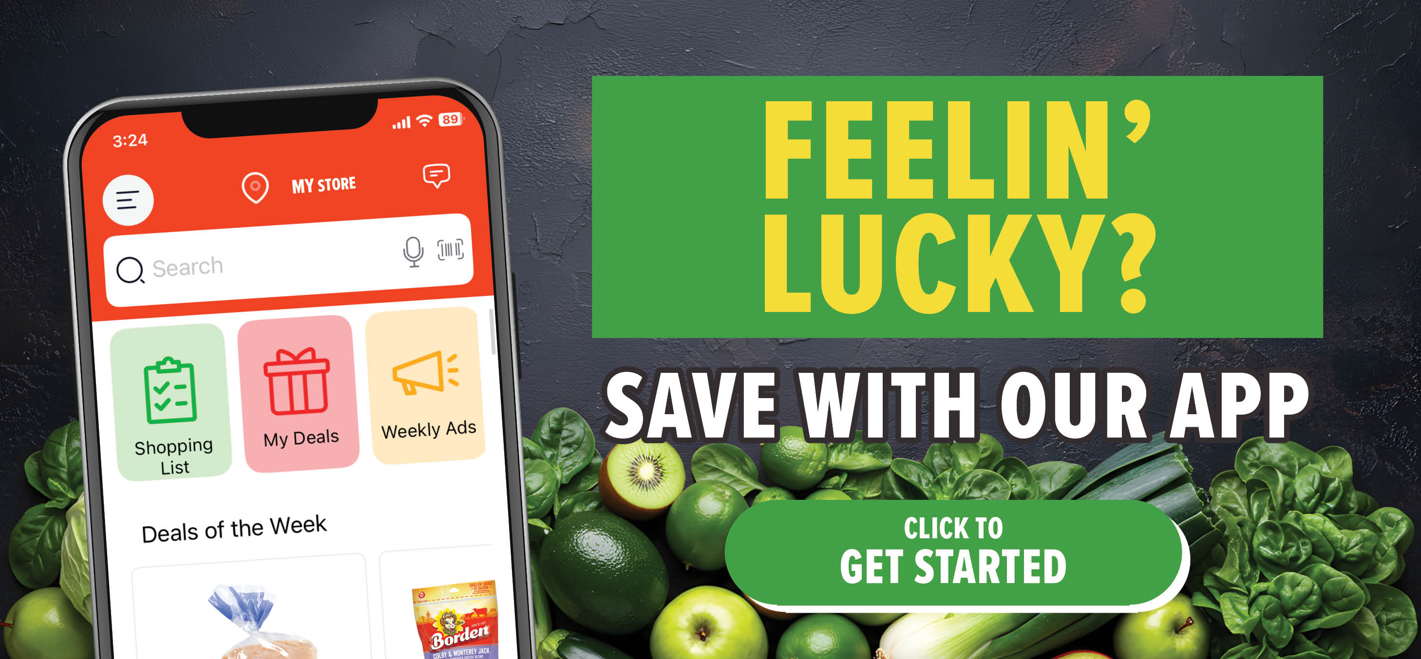 view digital coupons in our app