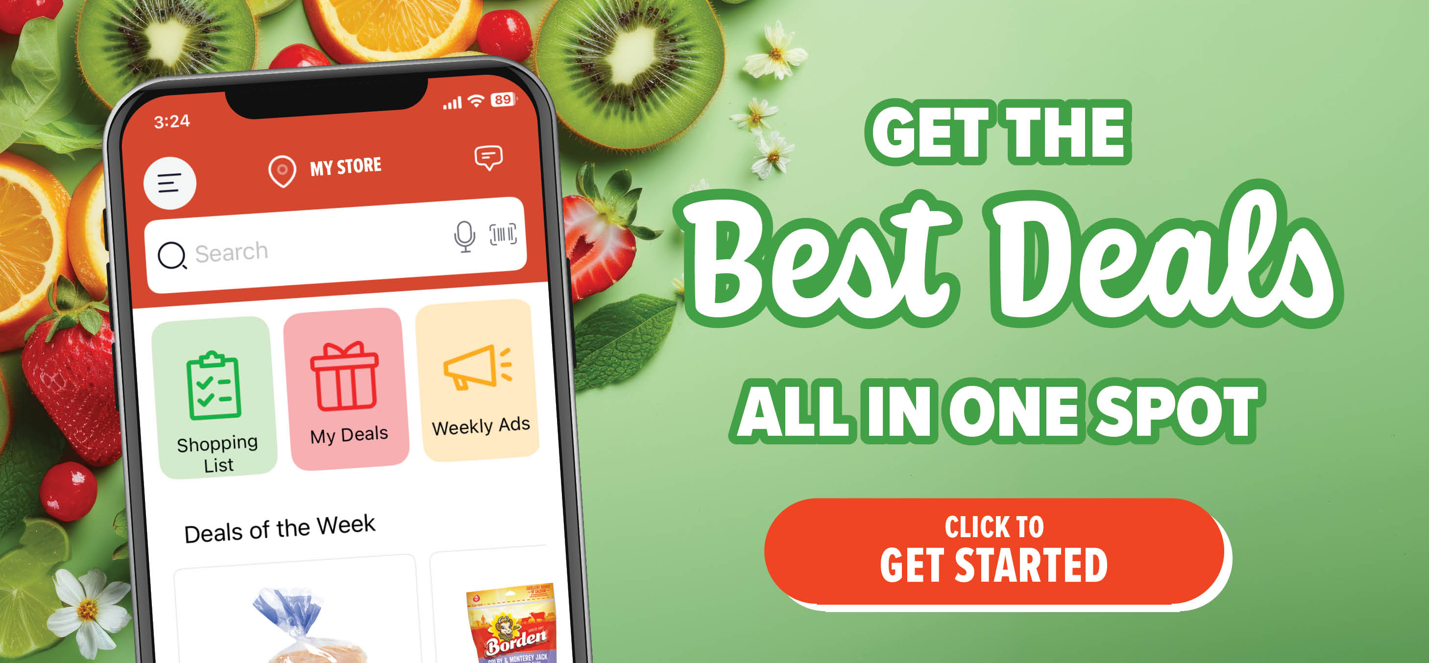 view digital coupons in our app