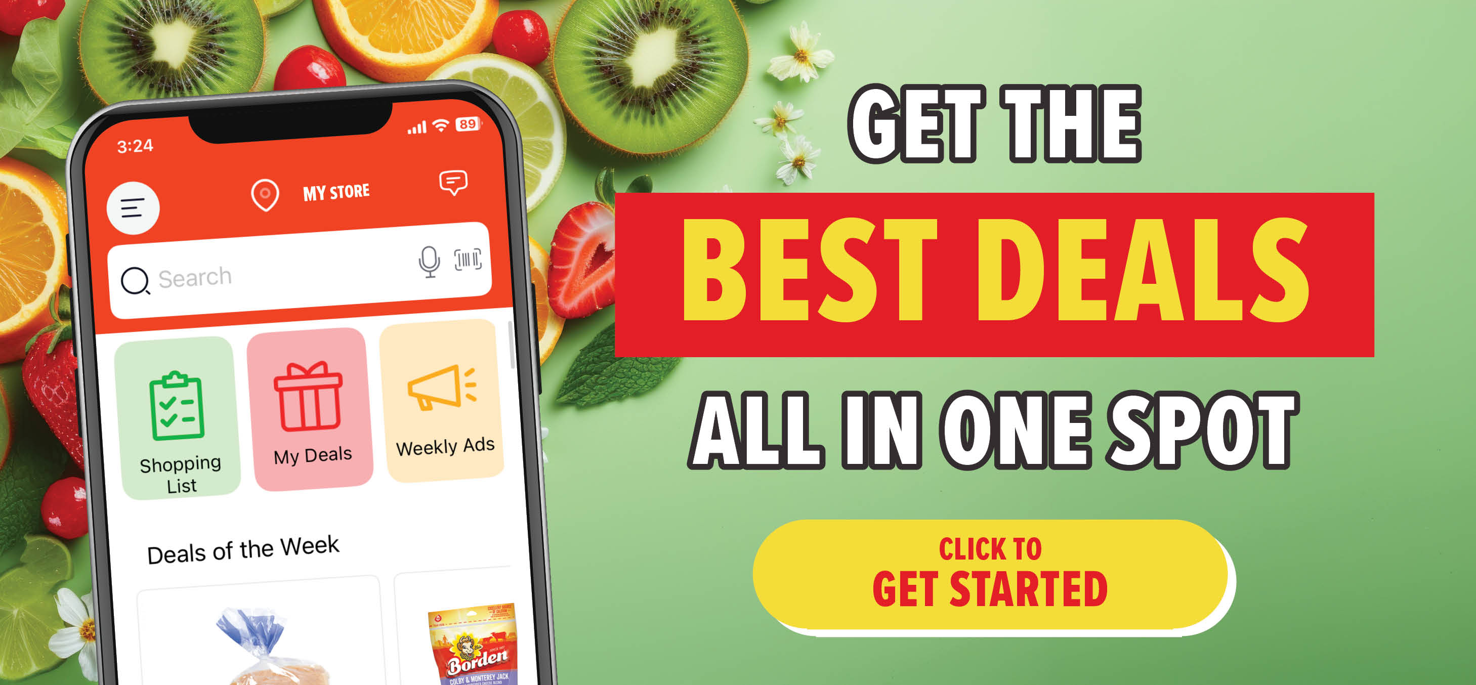 view digital coupons in our app