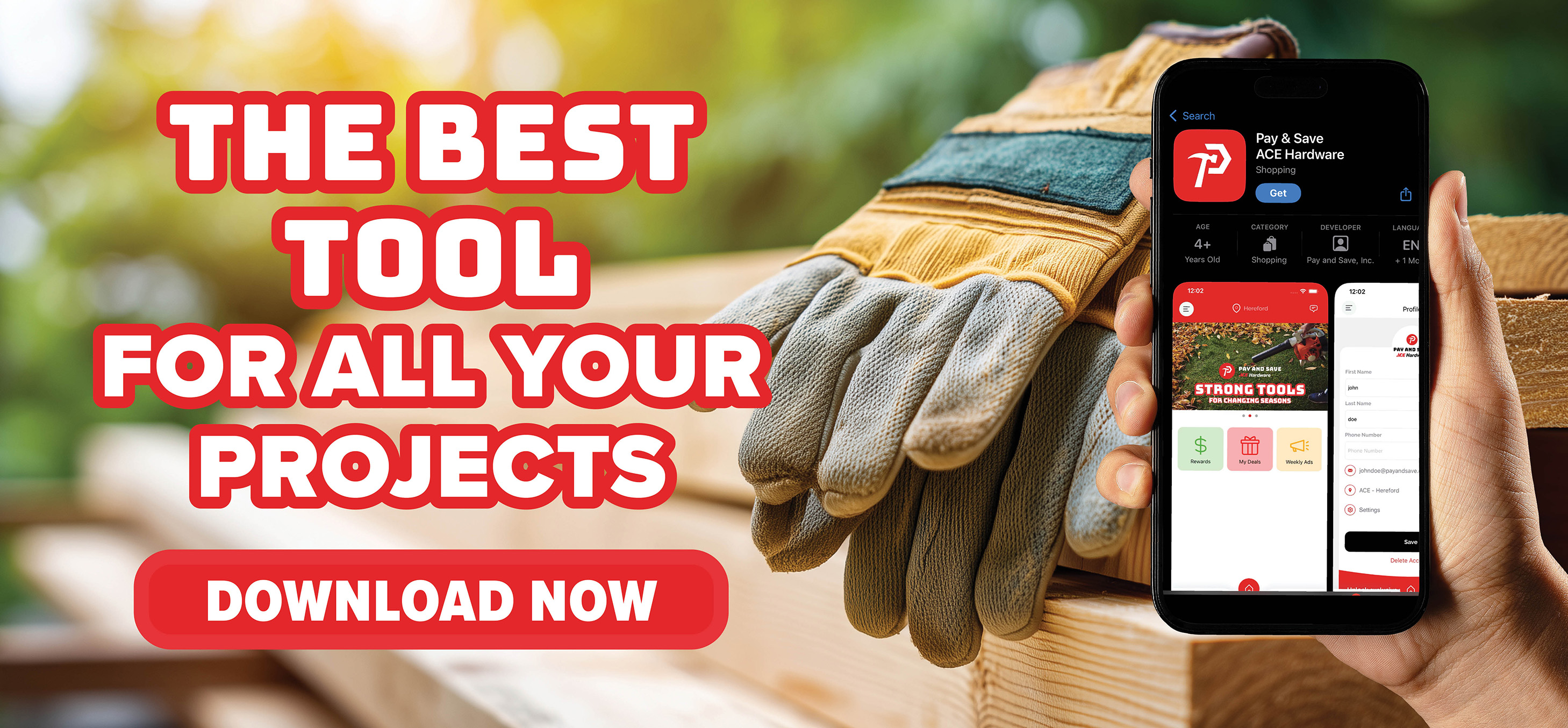 view digital coupons in our app