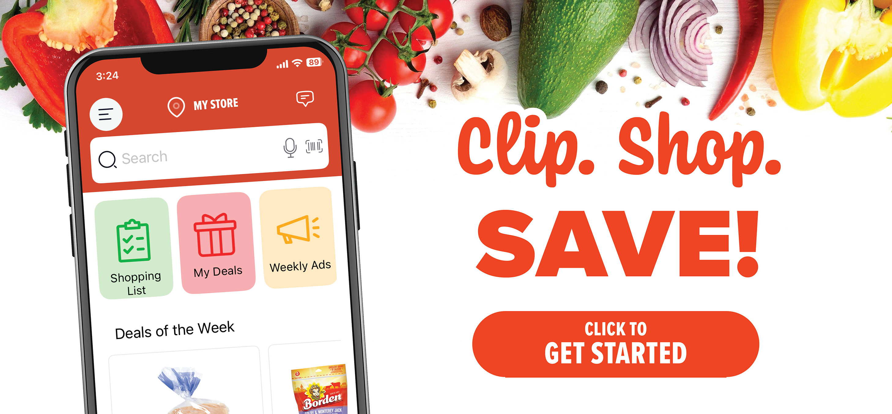 view digital coupons in our app